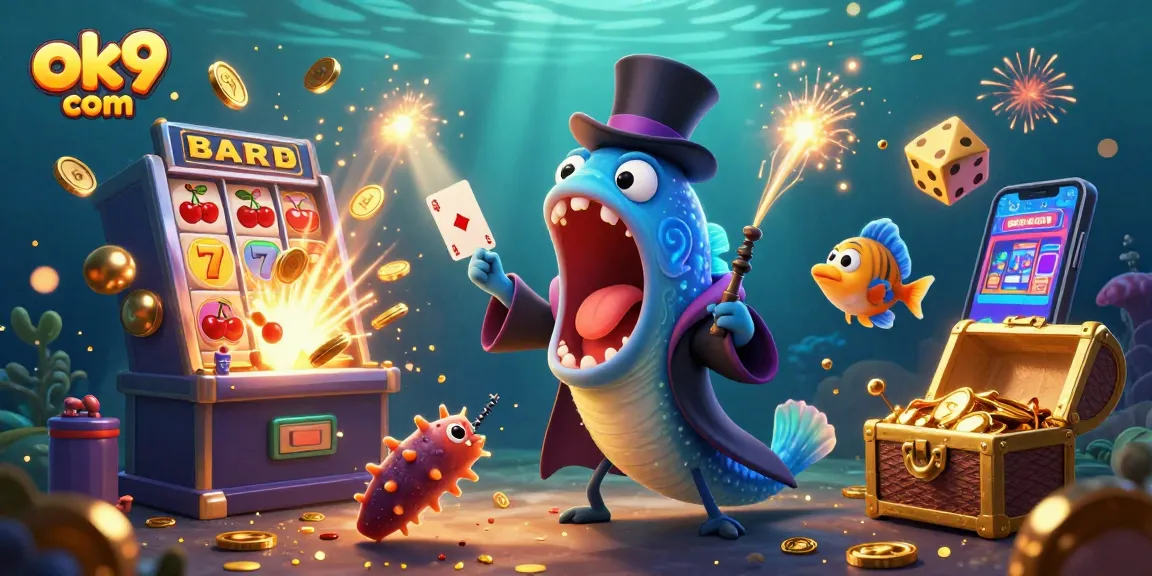 Experience stunning entertainment at ok9 com with vibrant 3D characters showcasing thrilling casino play.